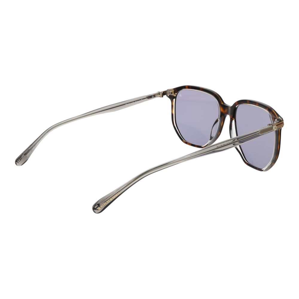 Brown Metal Sunglasses