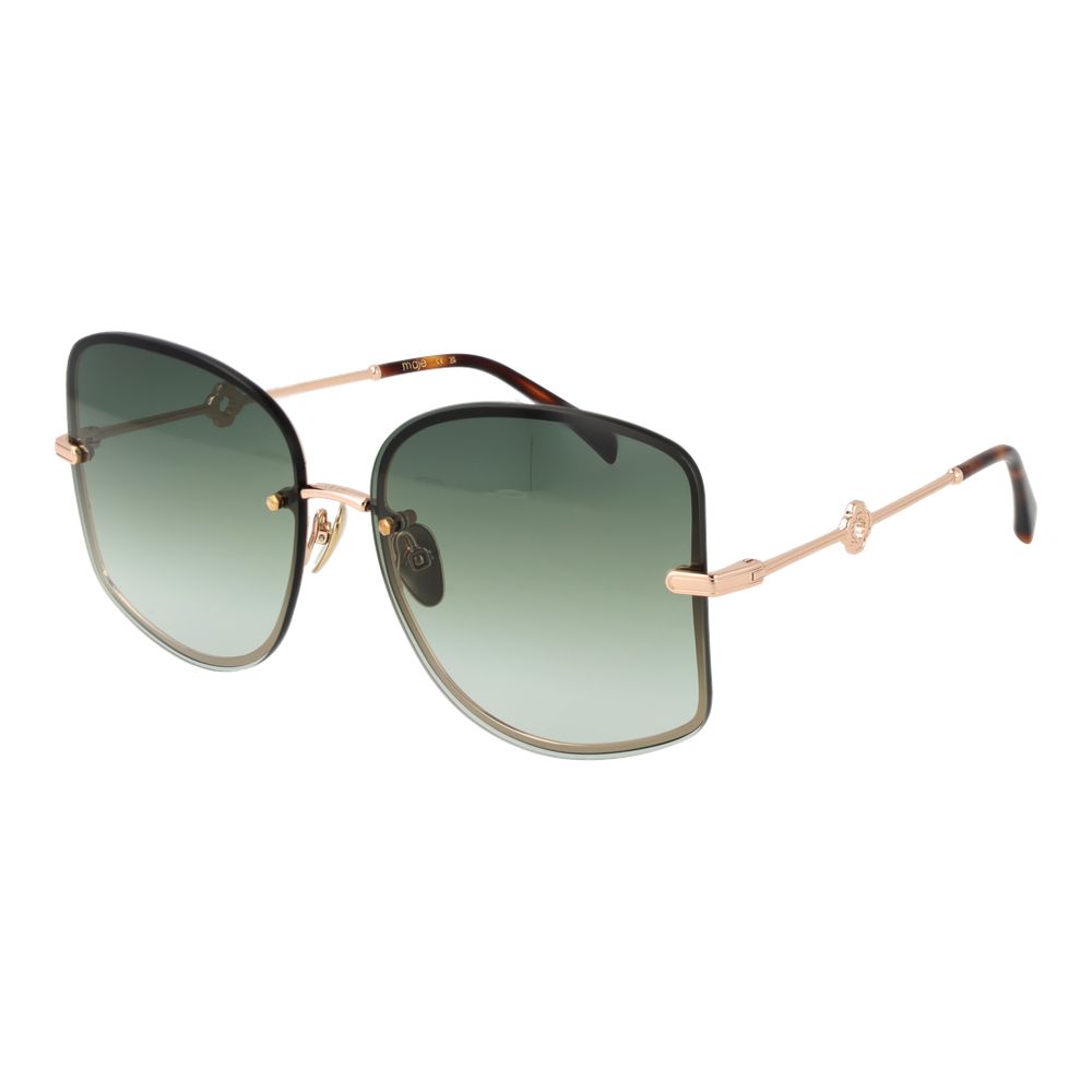 Rose Gold Metal Sunglasses