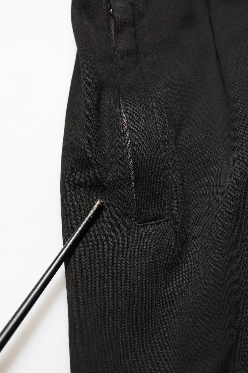 Black Cotton DG Logo Men Jogger Pants