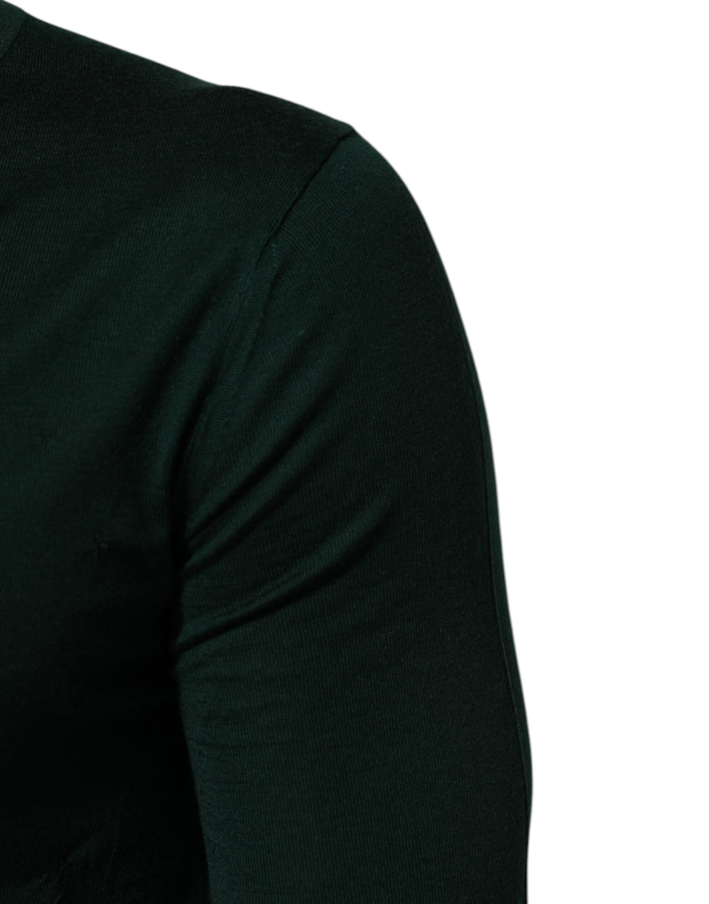 Dark Green Button Down Men Cardigan Sweater