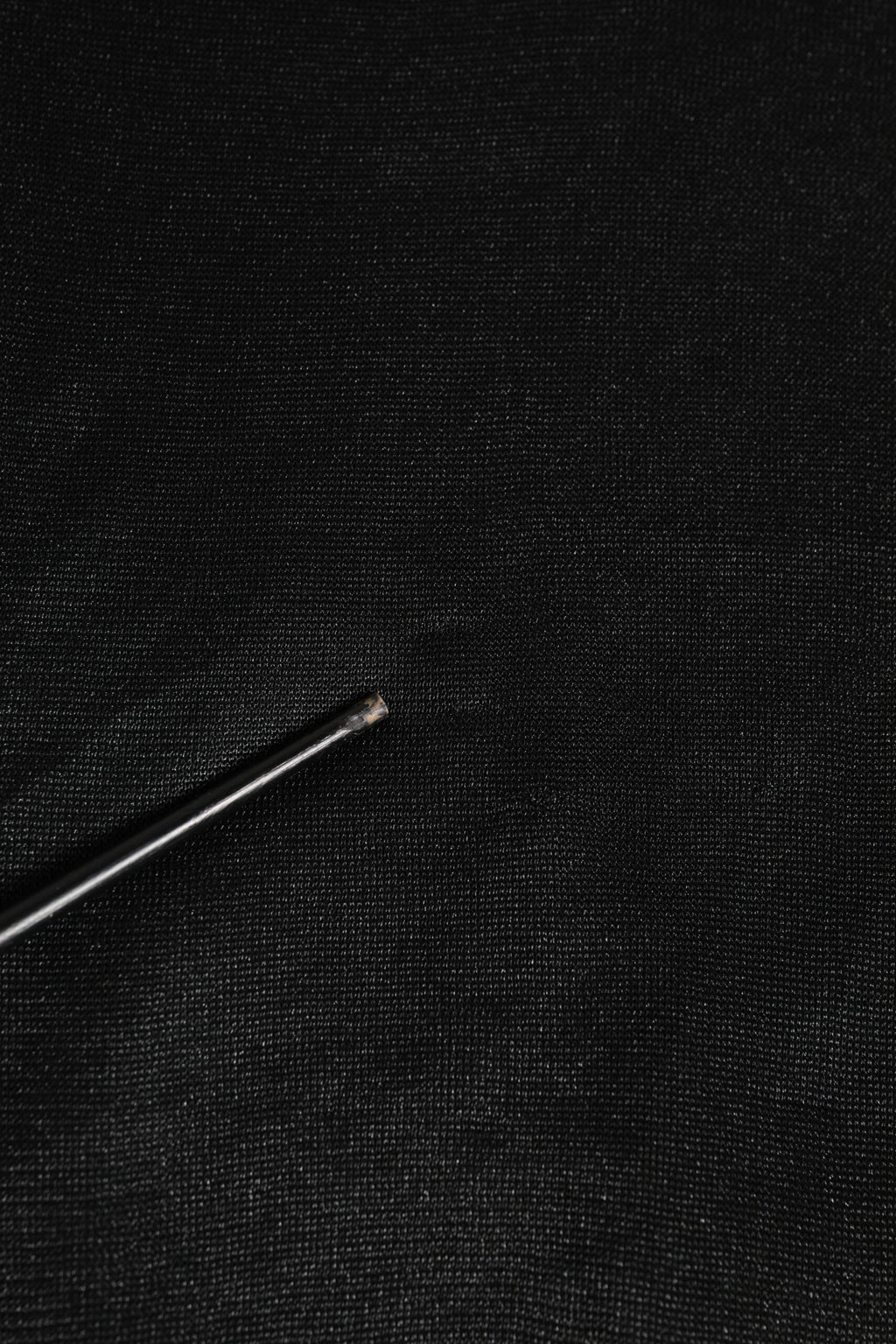 Black Logo Polyester CrewNeck Sweatshirt Sweater