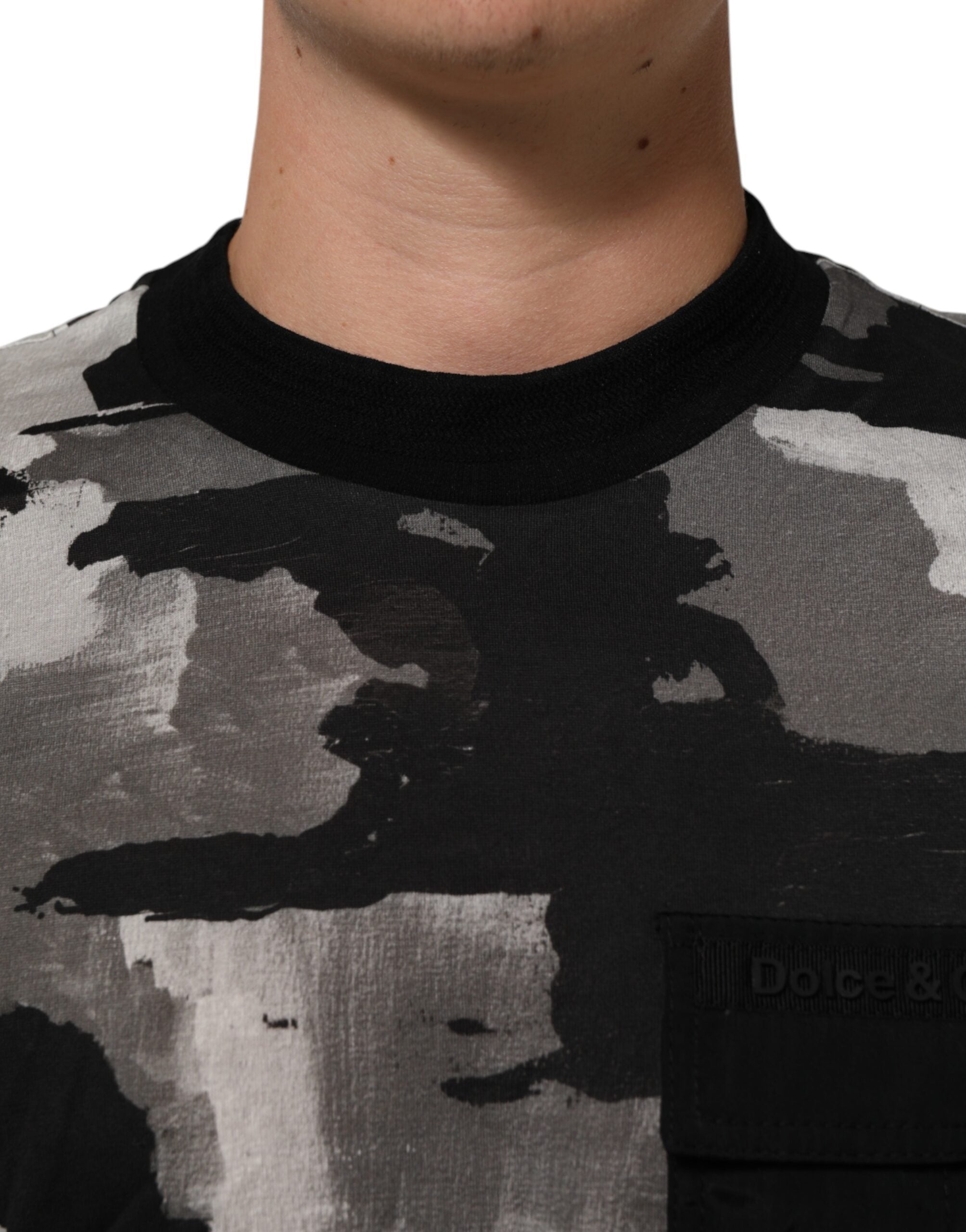 Multicolor Camouflage Men Short Sleeves T-shirt