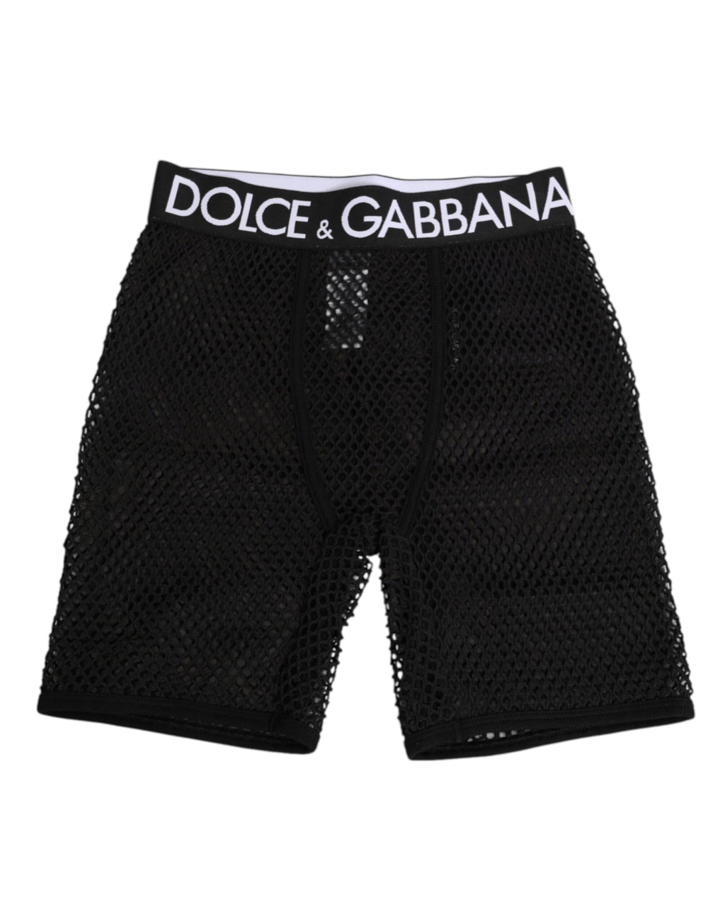 Black Cotton Logo Shorts Midi Trouser Underwear