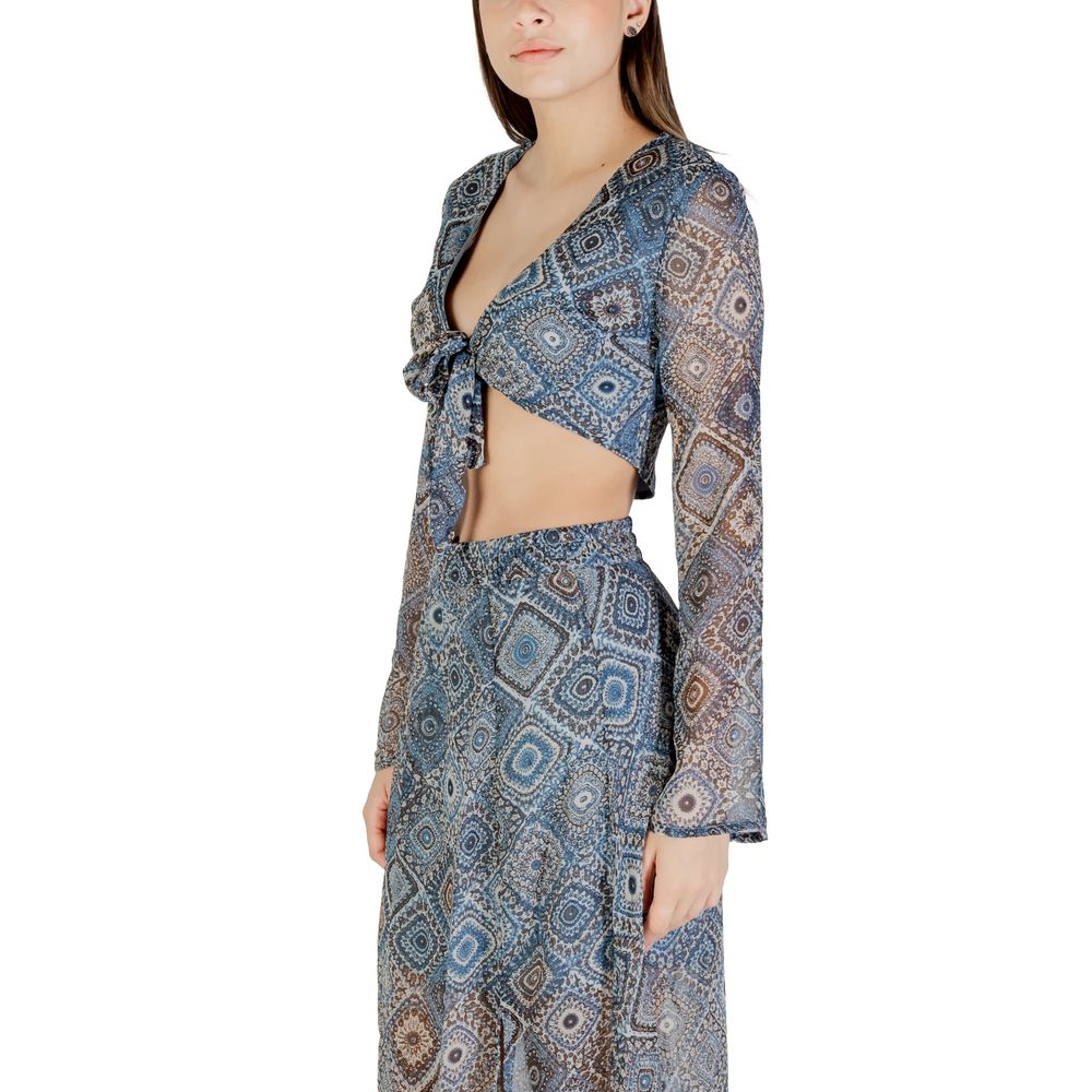 Only Blue Recycled Polyester Top