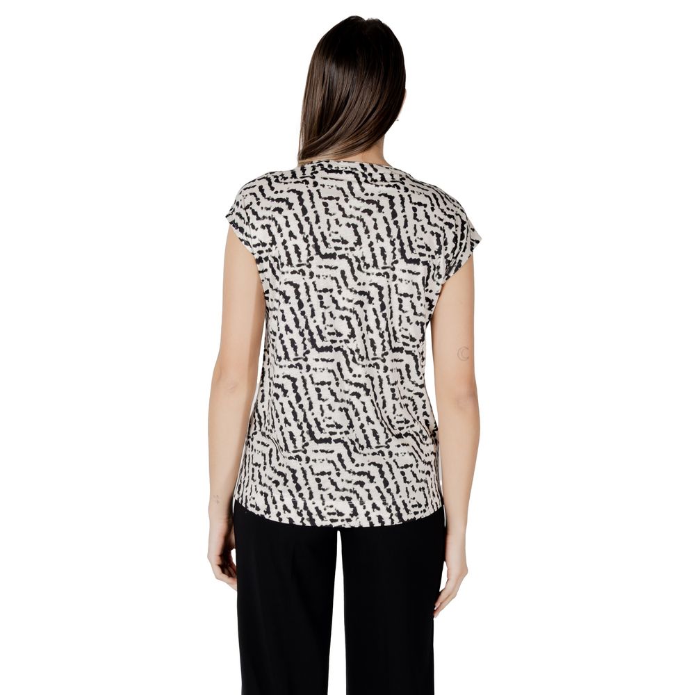 Cream Cotton T-Shirt