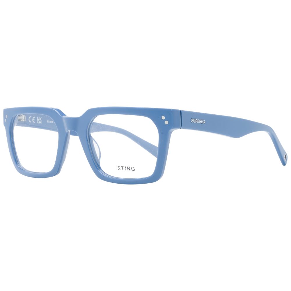 Blue Acetate & Plastic Glasses (Frames)