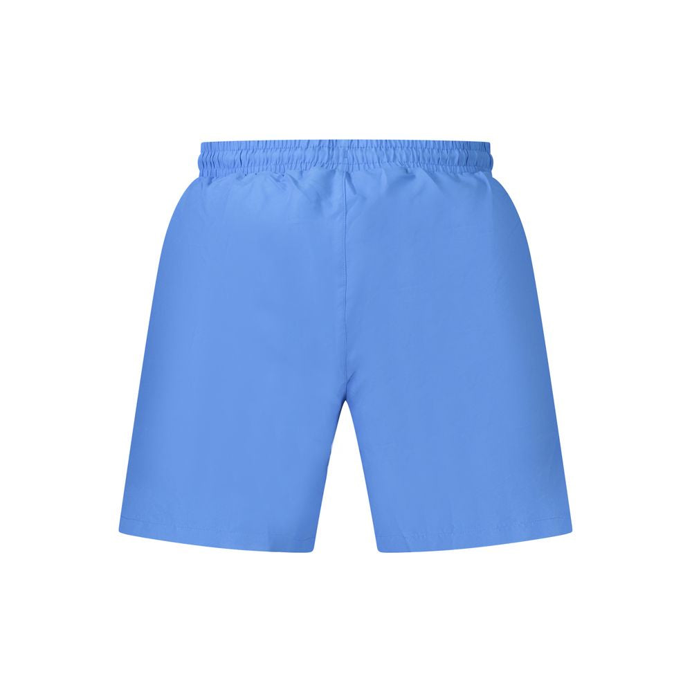 Blue Polyester Swimwear