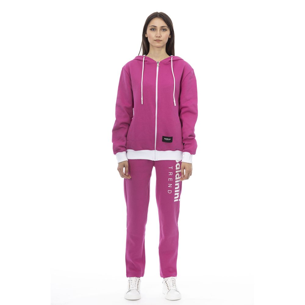 Baldinini Trend Multicolor Cotton Tracksuit