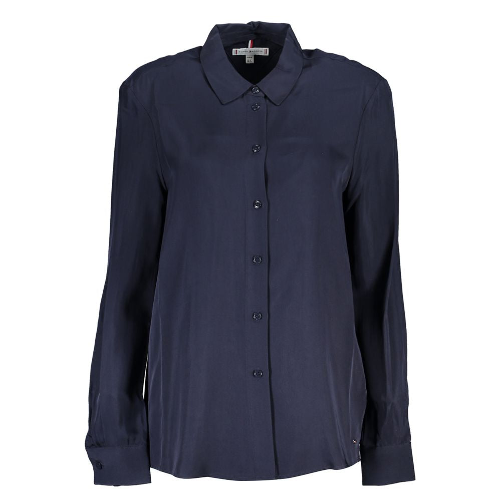 Blue Viscose Shirt