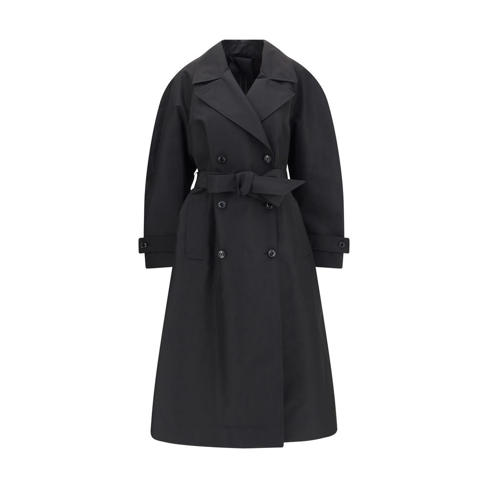 MONCLER x EDWARD ENNINFUL Black Polyester Coat