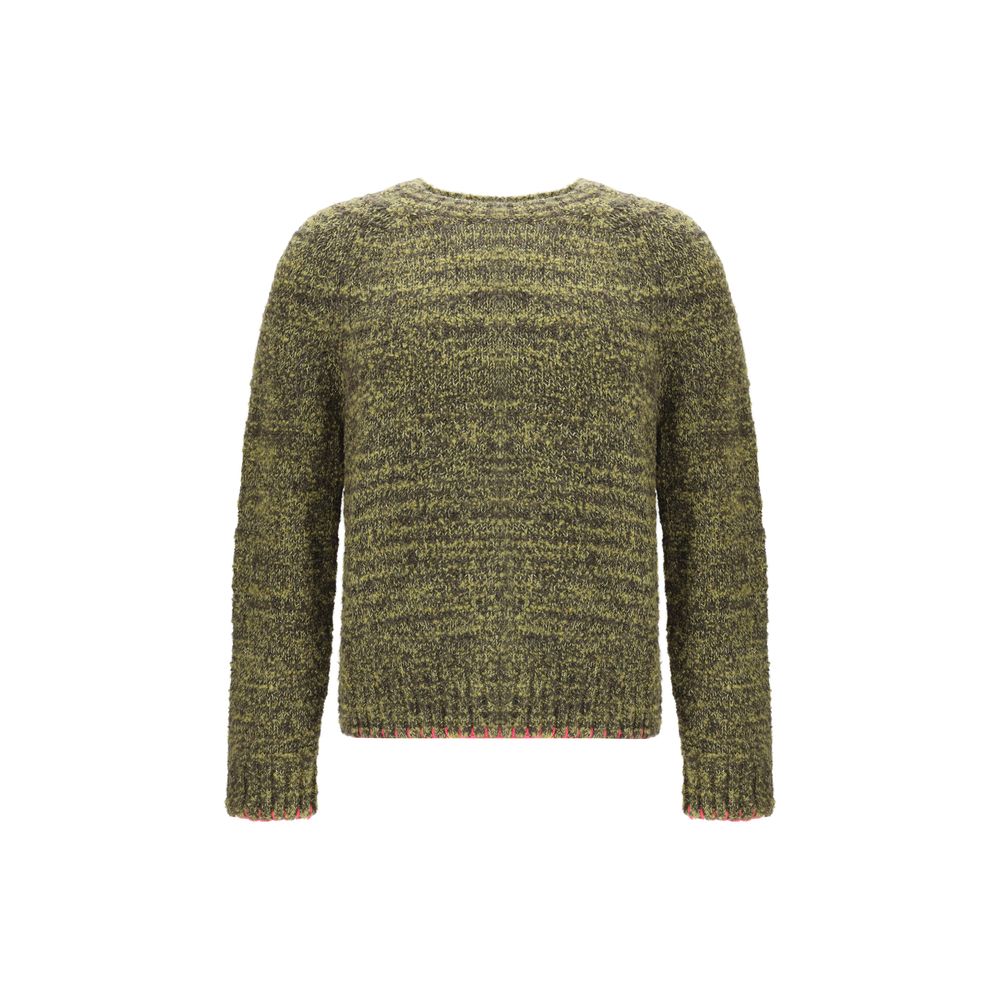 Sunflower Green Recycled Polyamide Sweatshirt