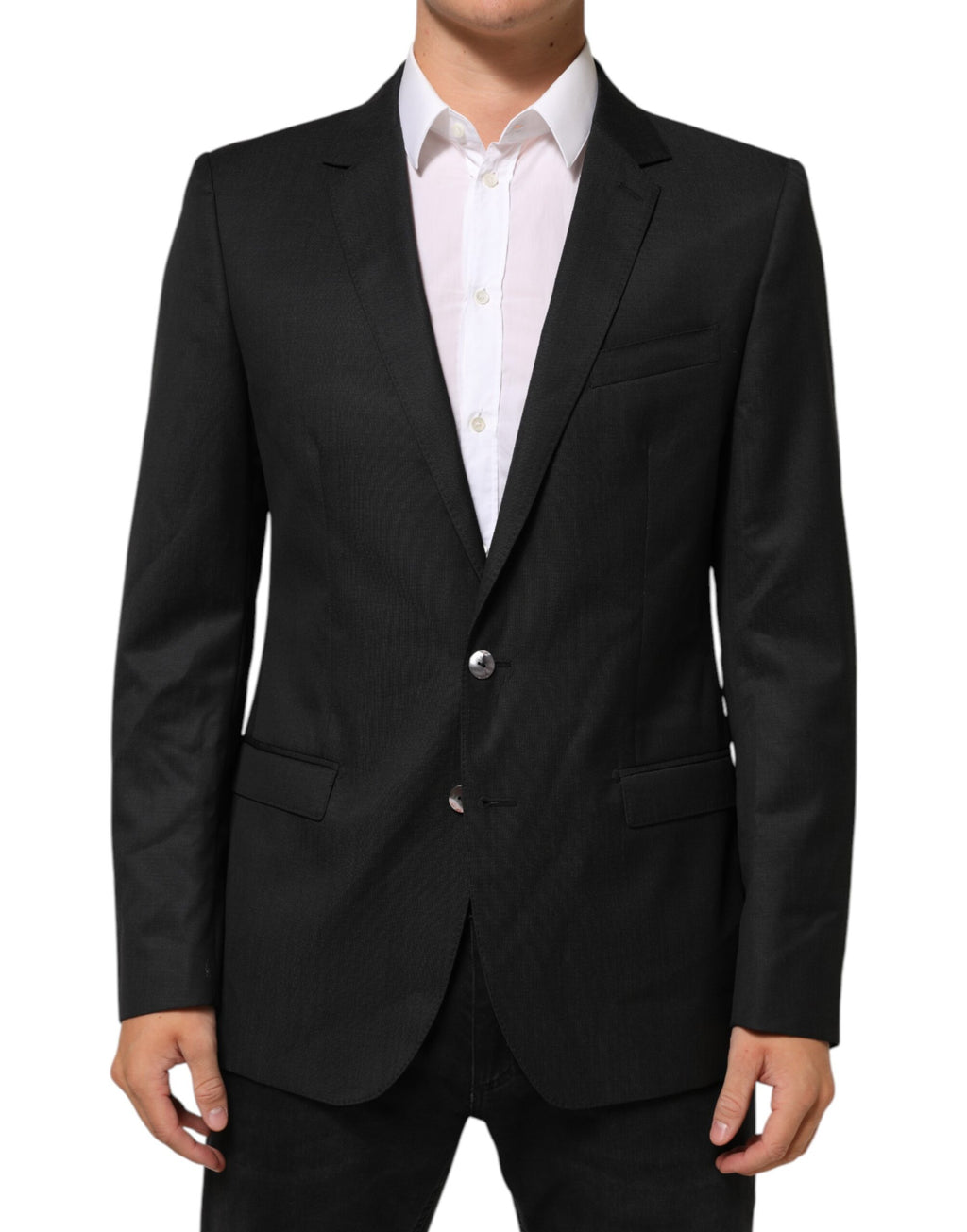 Black Single Breasted Men Coat MARTINI Blazer