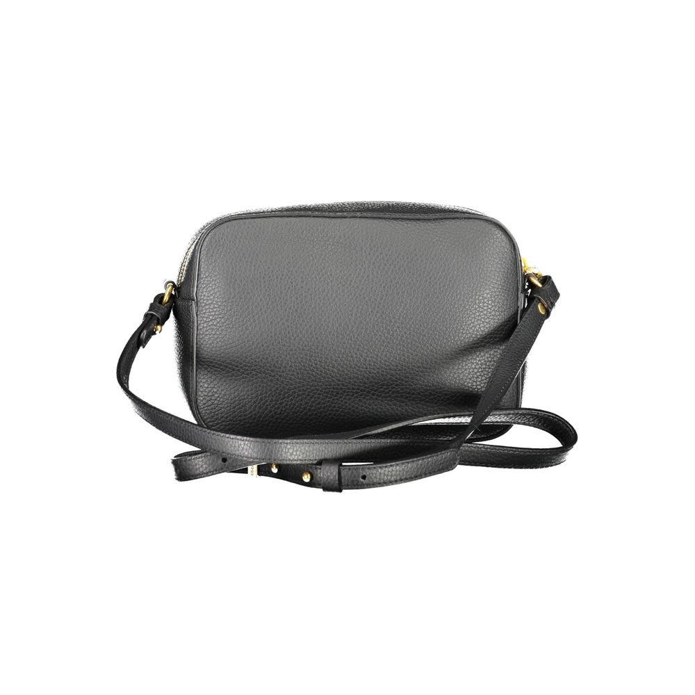Coccinelle Black Leather Women Shoulder Bag