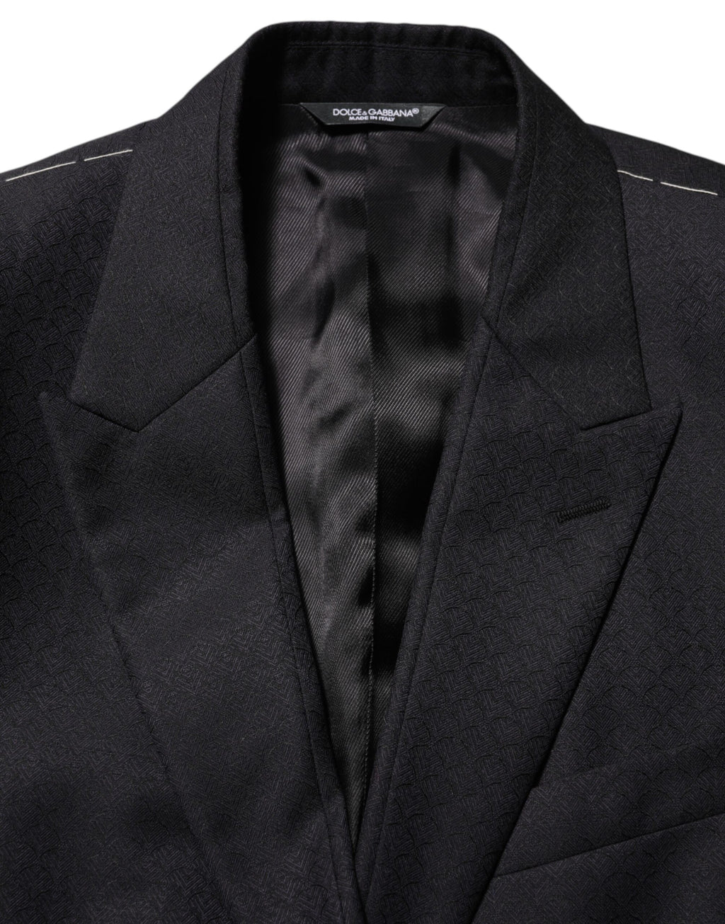 Black Wool 2 Buttons Suit Jacket Men Blazer