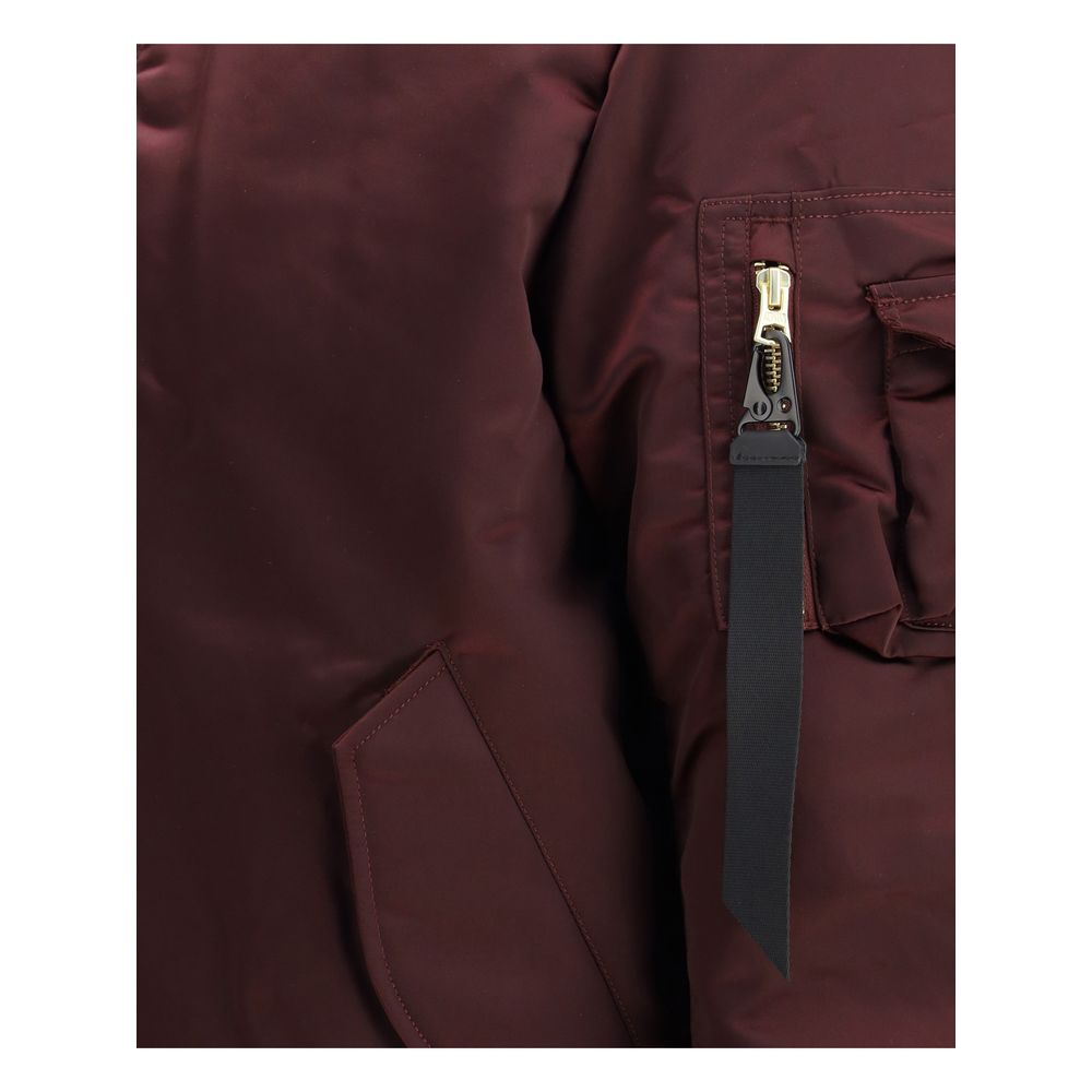 ALPHA INDUSTRIES Bordeaux Nylon Bomber