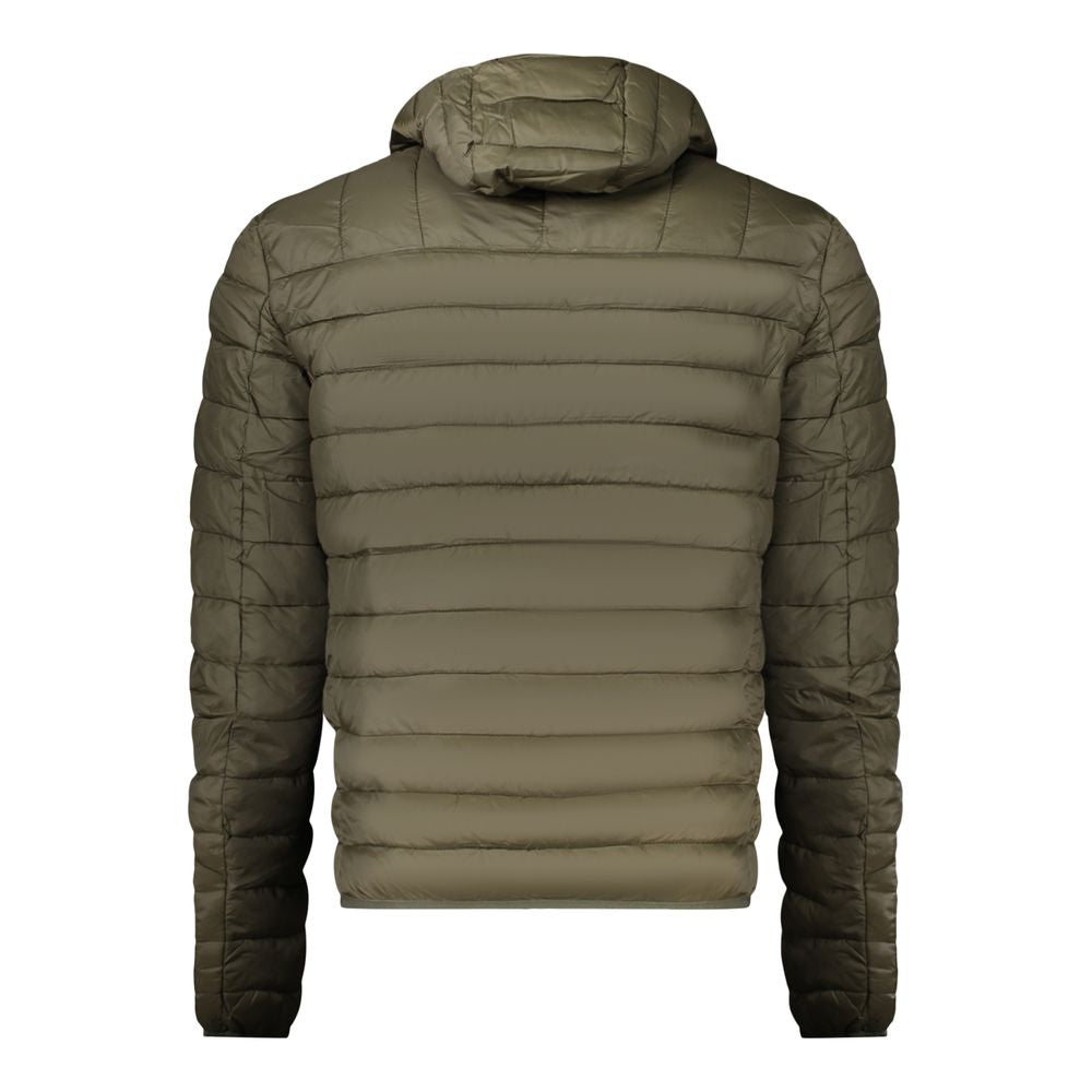 Cavalli Class Green Polyester Men Jacket