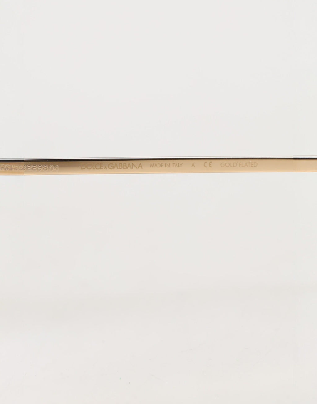 DG2215K Gold Plated Round Lenses Shade Eyewear Sunglasses