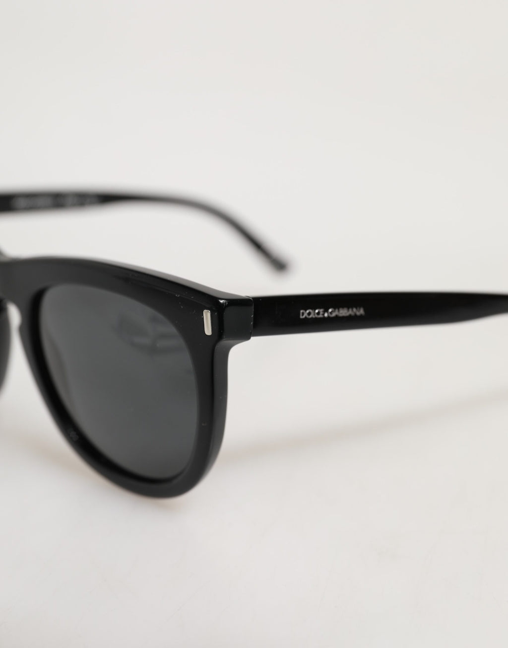 DG4281 Black Round Frame Full Rim Eyewear Sunglasses