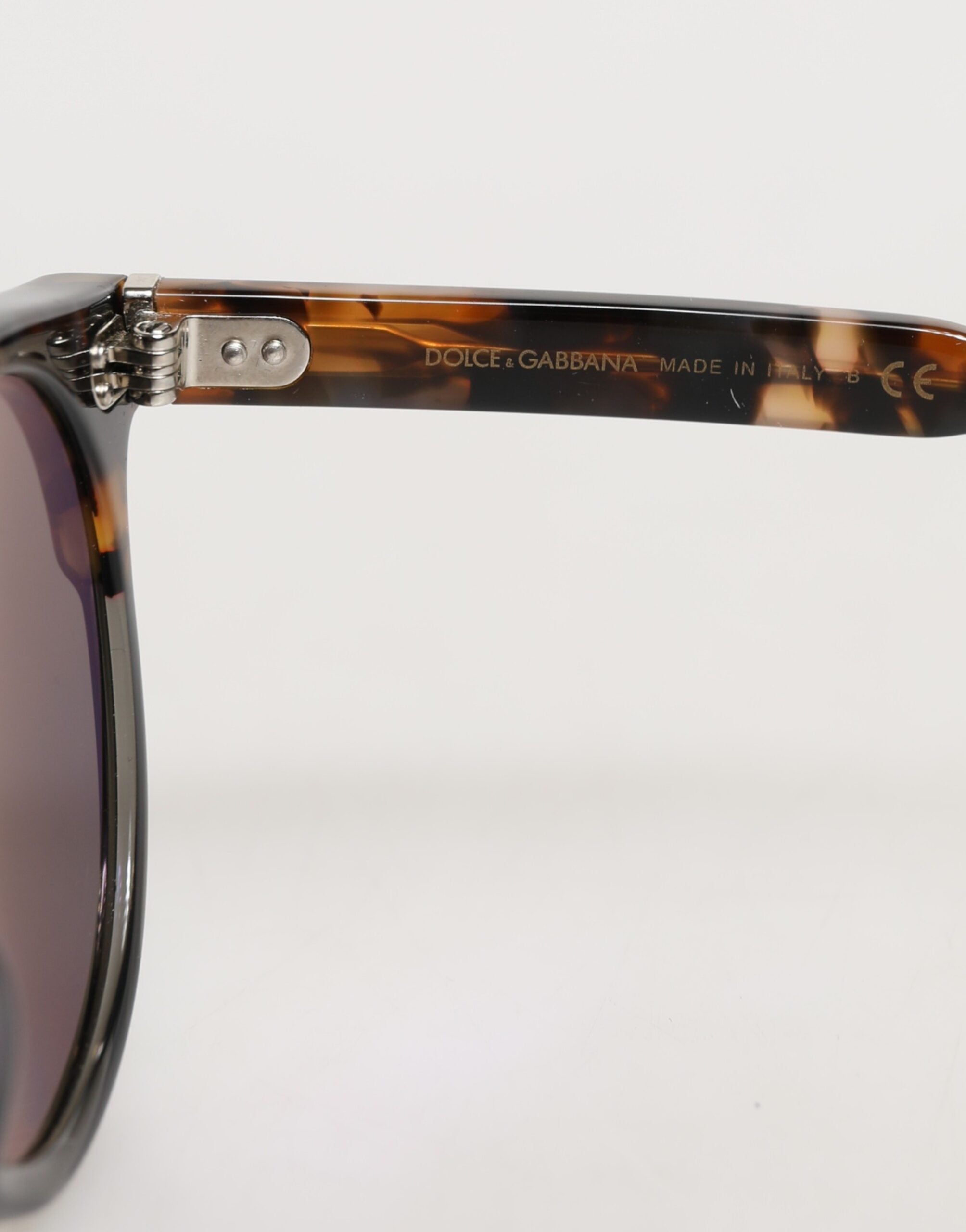 DG4334B Brown Tortoiseshell Round Frame Shades Sunglasses