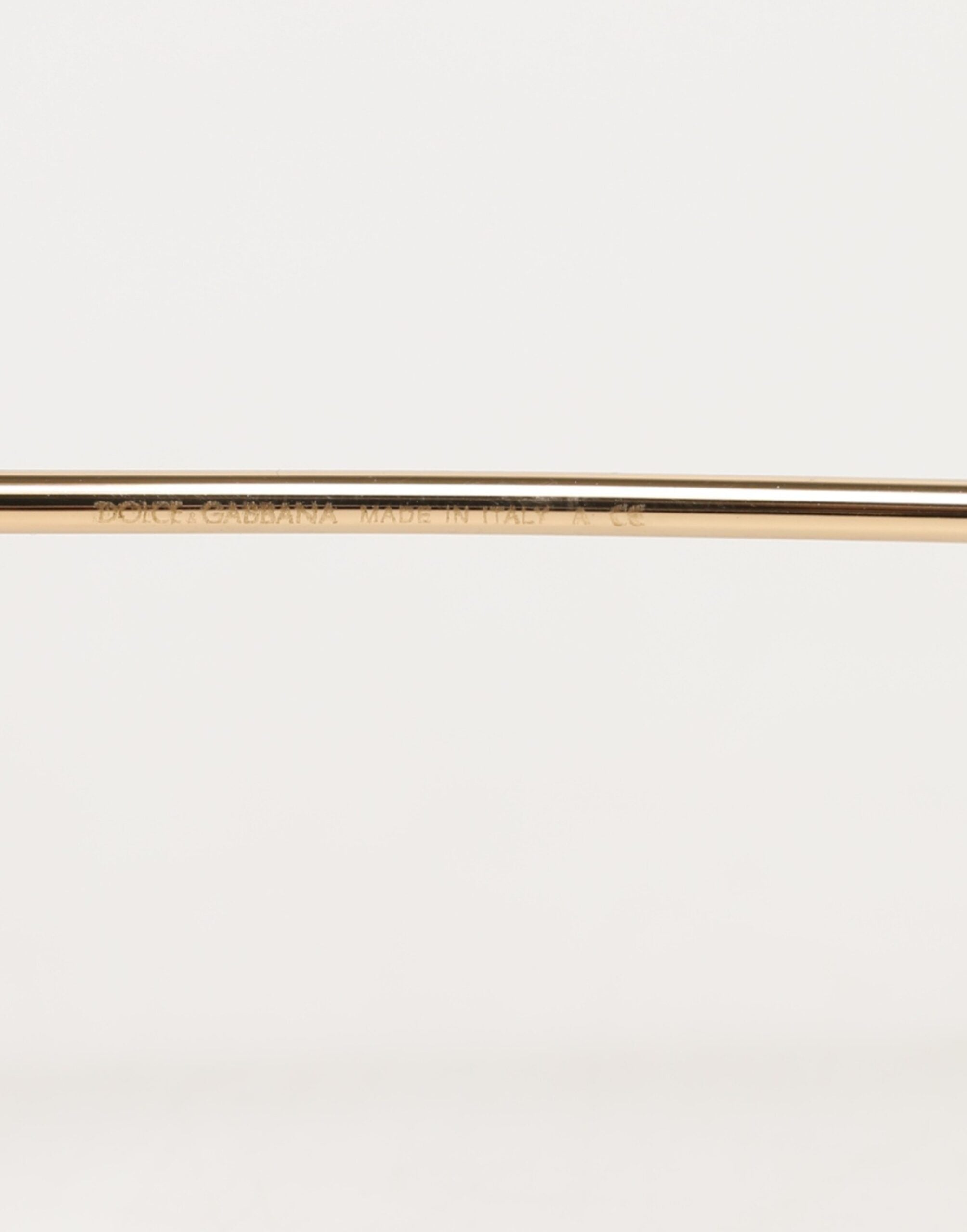 DG2198 Brown Leopard Print Gradient Round Sunglasses