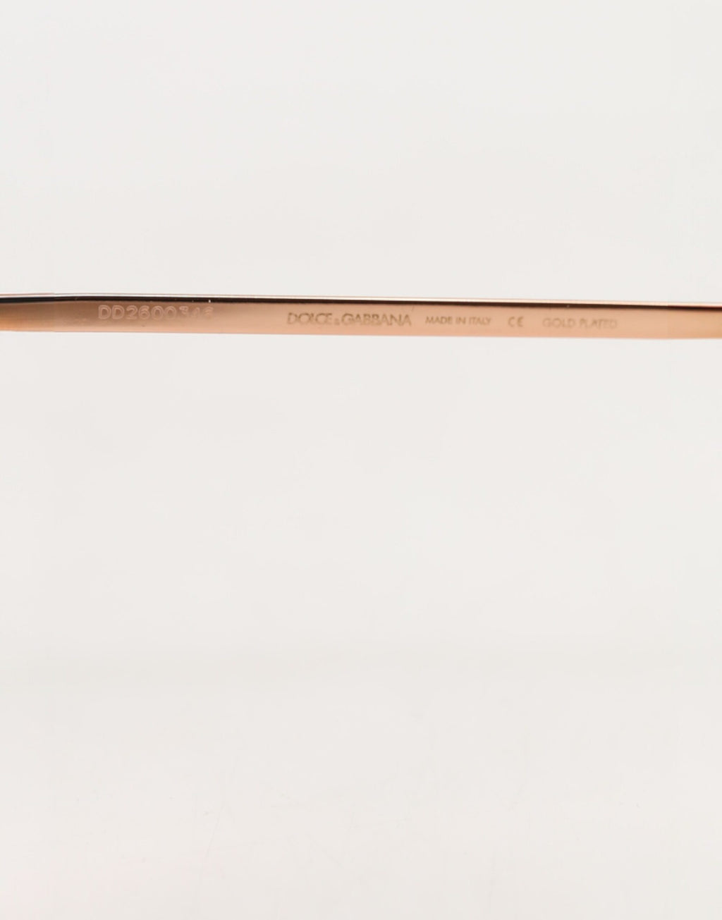 DG2215K Gold Metal Round Shades Eyewear Sunglasses