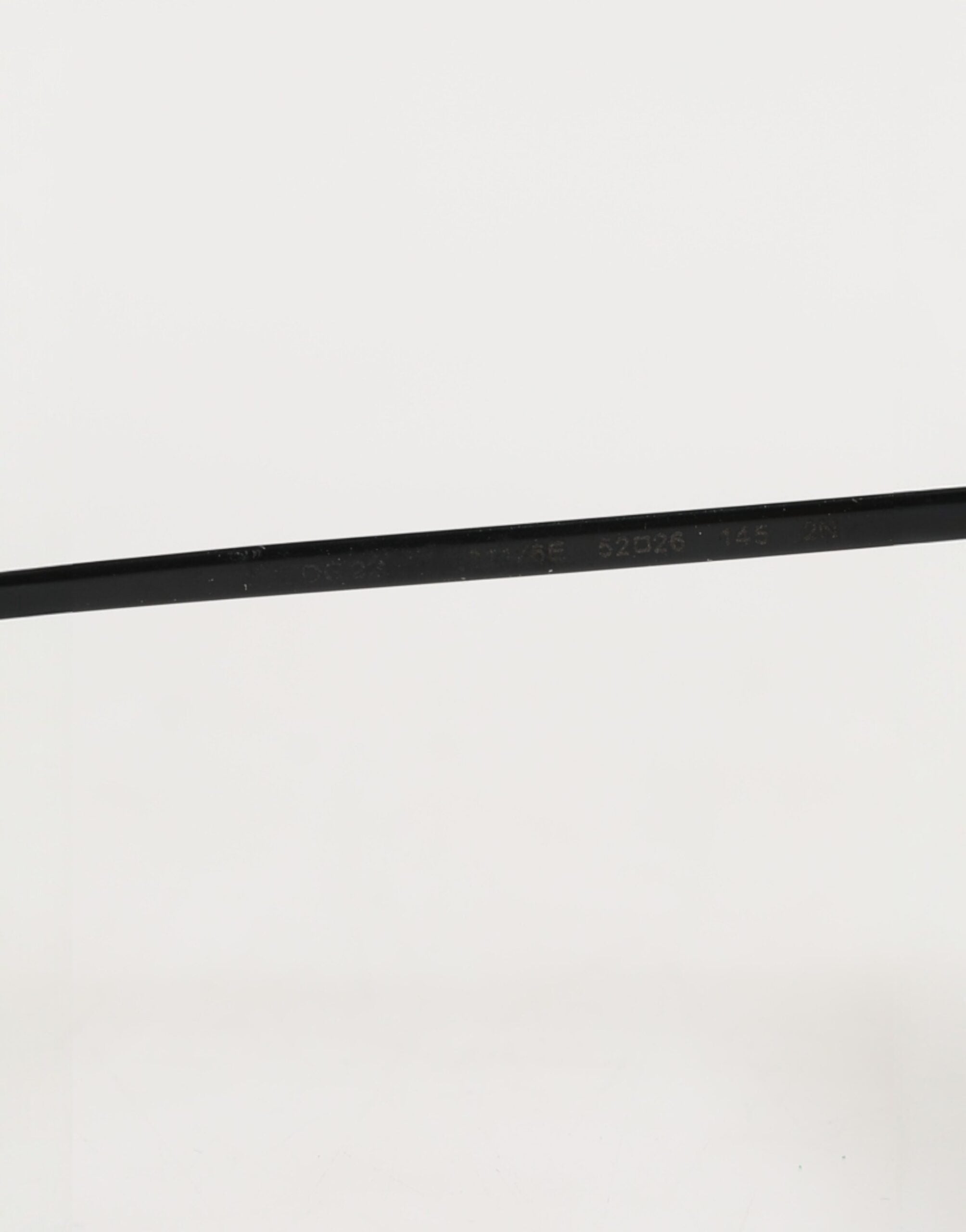 DG2225 Black Gold Lace Frame Brown Gradient Sunglasses