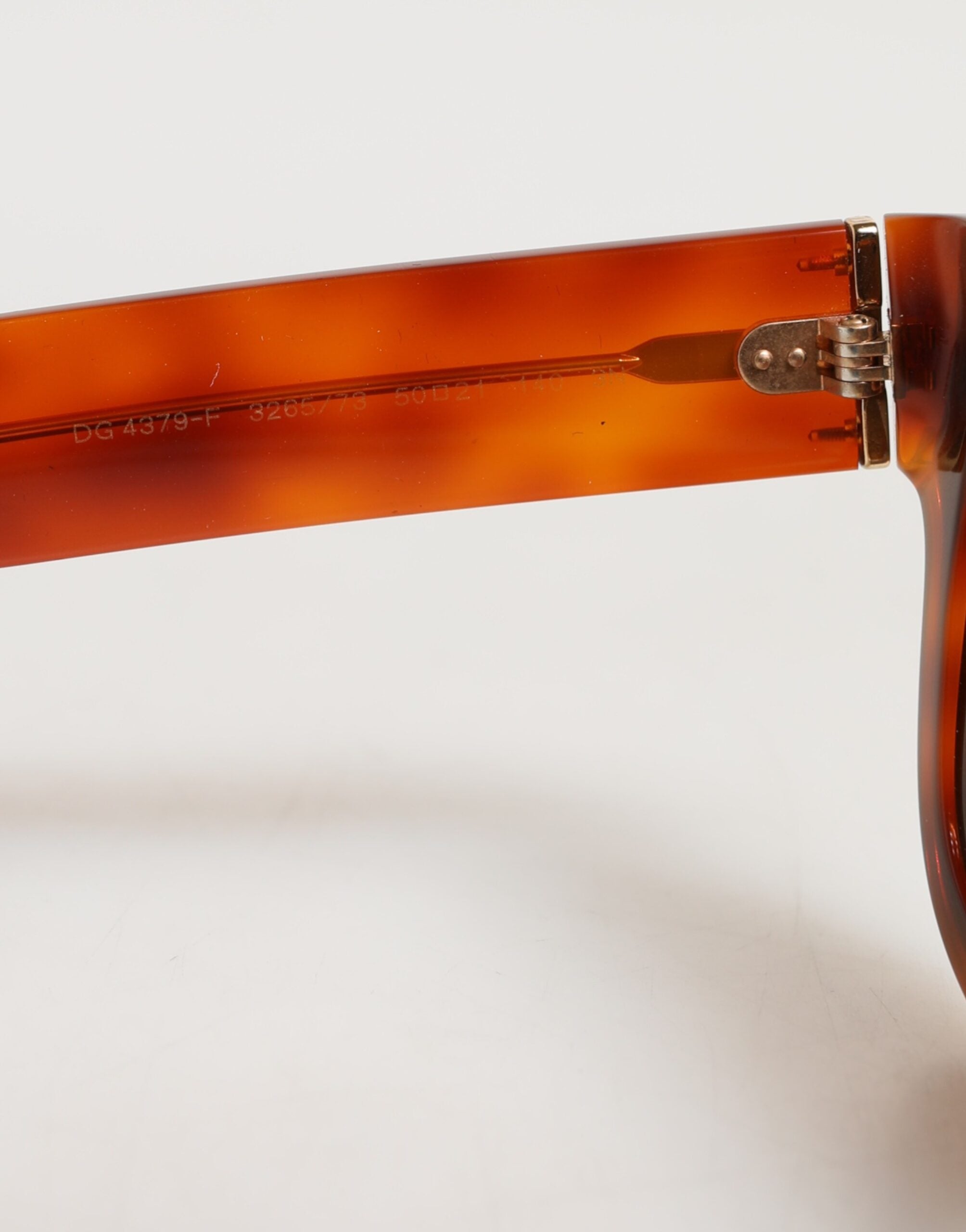 DG4391 Green Brown Acetate Square Frame Unisex Sunglasses