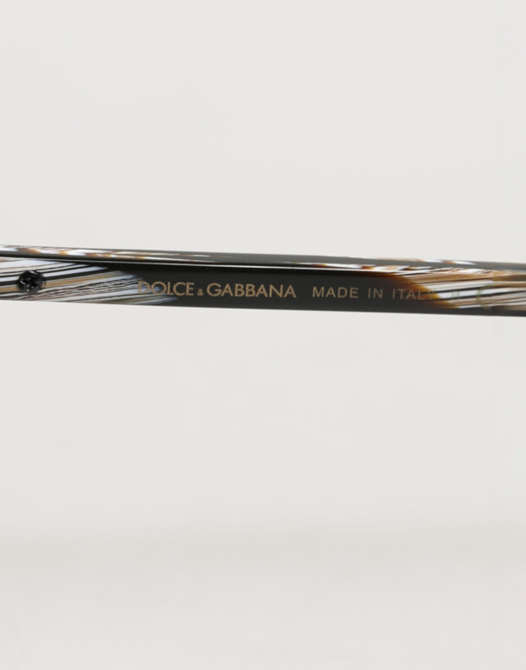 Modified Aviator Striped Brown Acetate Gradient Sunglasses