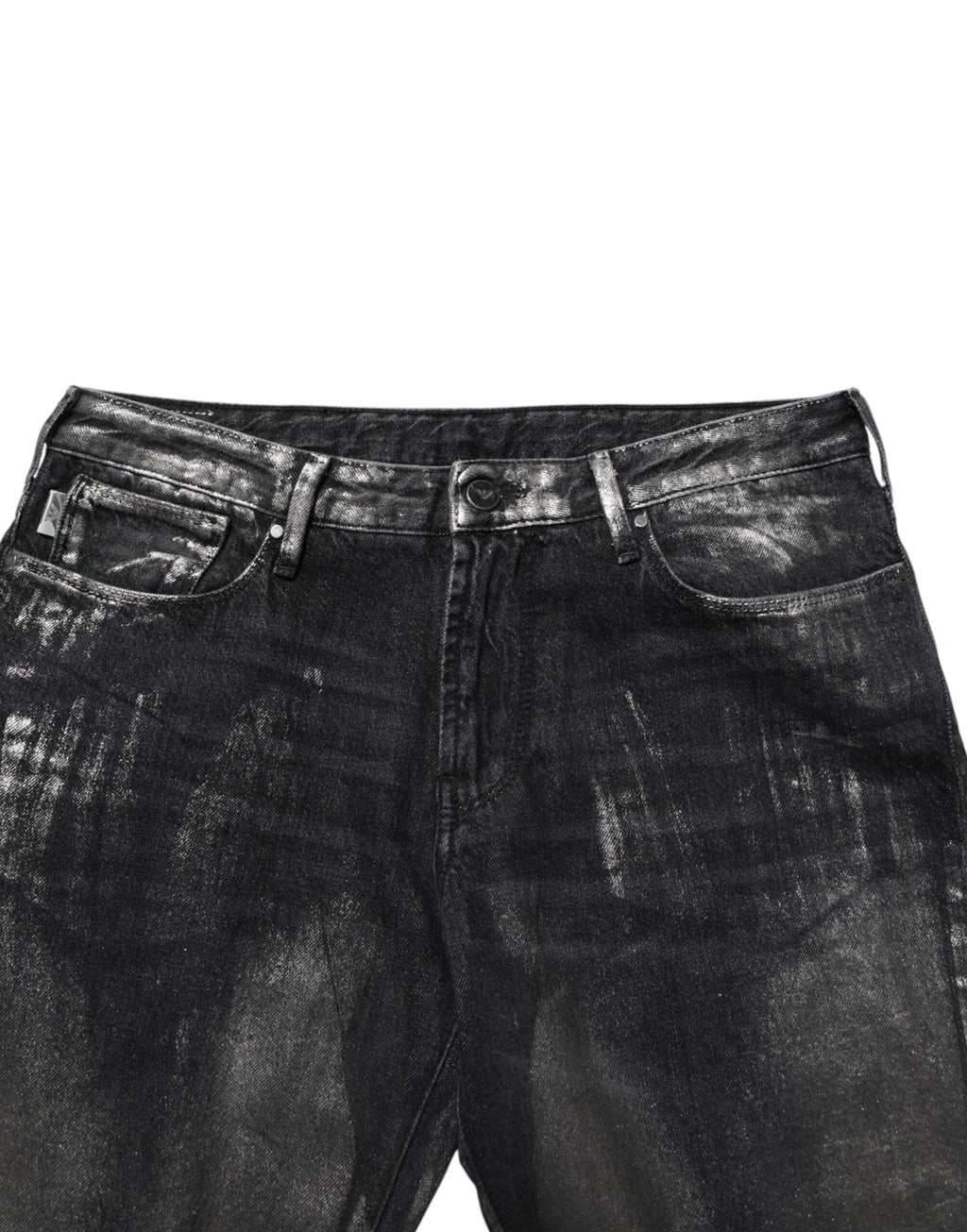 Black Washed Slim Fit Men Denim Trouser Jeans