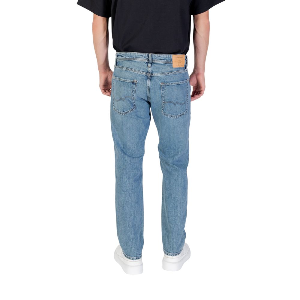 Blue Cotton Skinny Jean