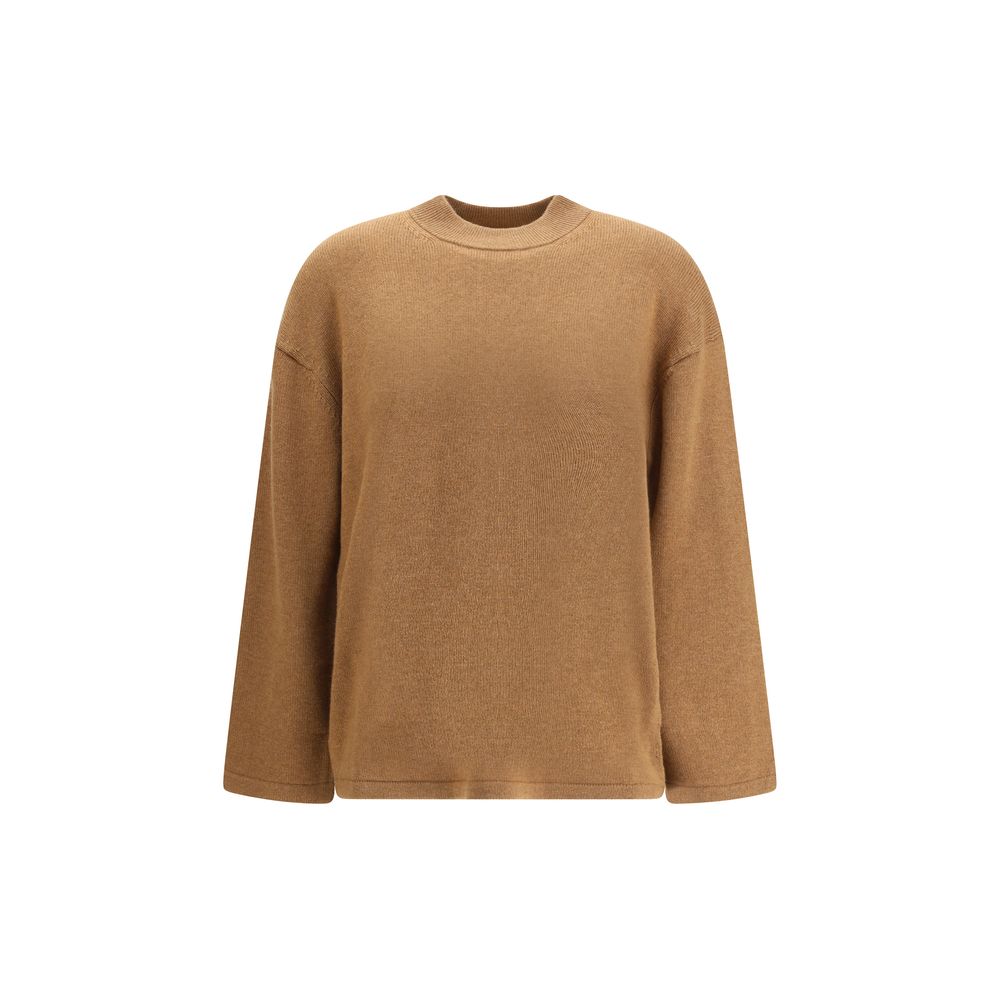 Max Mara Brown Wool Sweatshirt